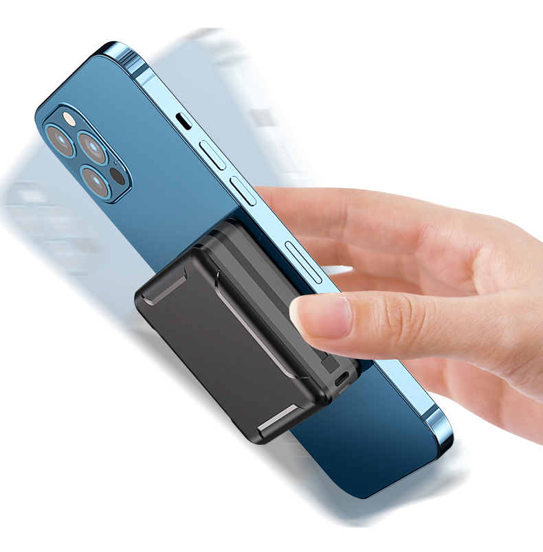 TPP06   10000mAh 22.5W Power Bank with Magnetic Sticking Wireless Charger