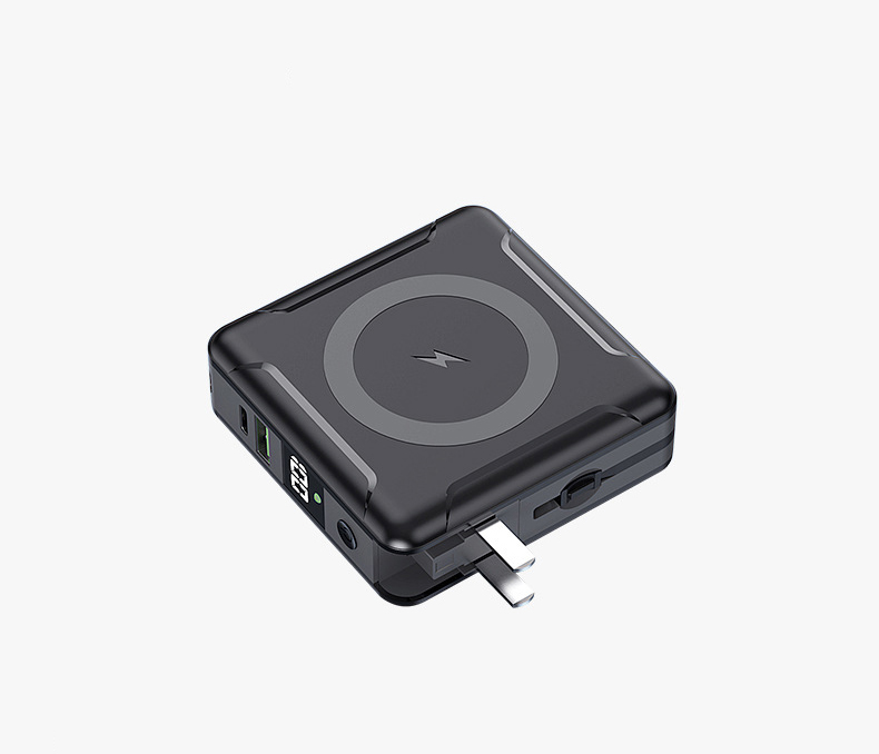 TPP06   10000mAh 22.5W Power Bank with Magnetic Sticking Wireless Charger