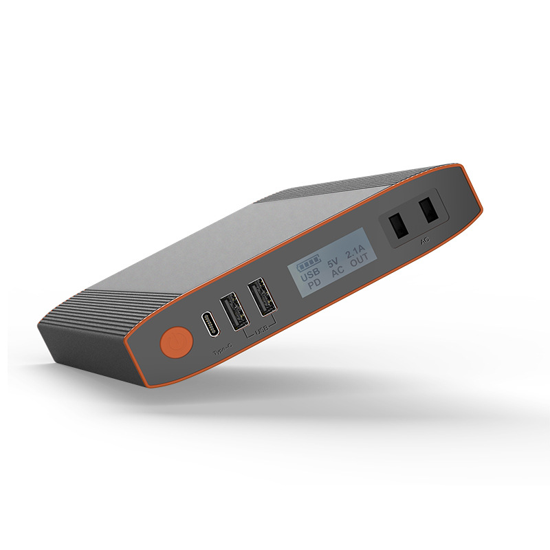 57600mAh PD65W Fast Charging Power Bank with 220V AC Output