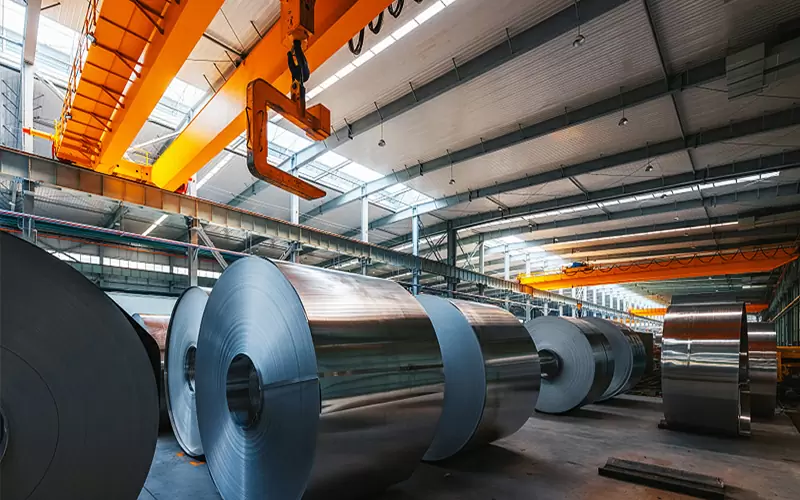 Nickel alloy coil