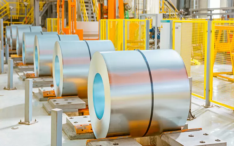 Nickel alloy coil