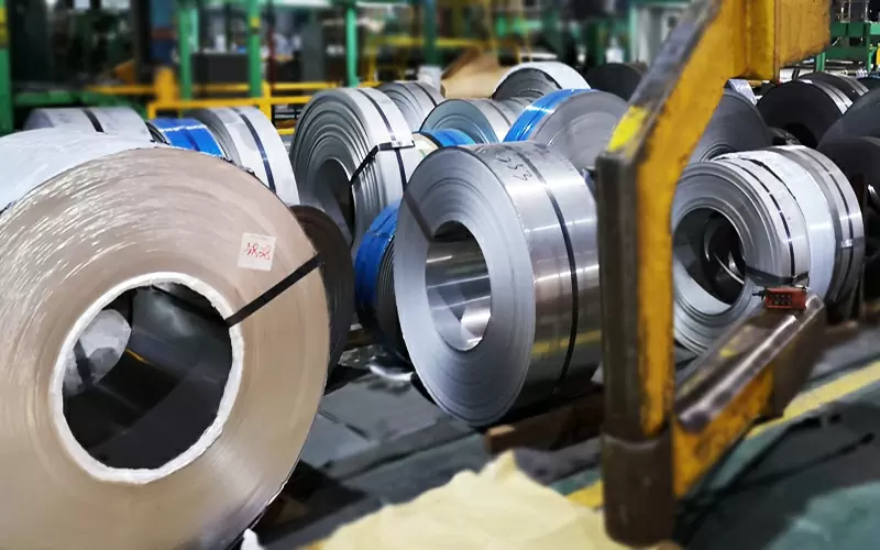 Titanium alloy coil