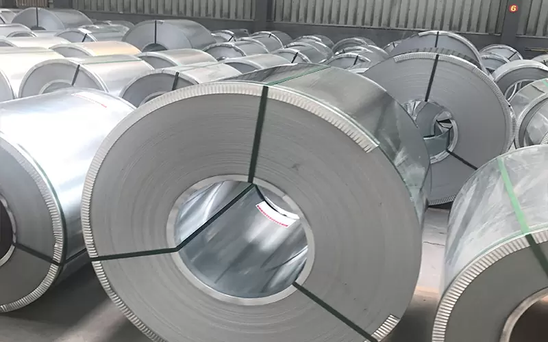 Titanium alloy coil