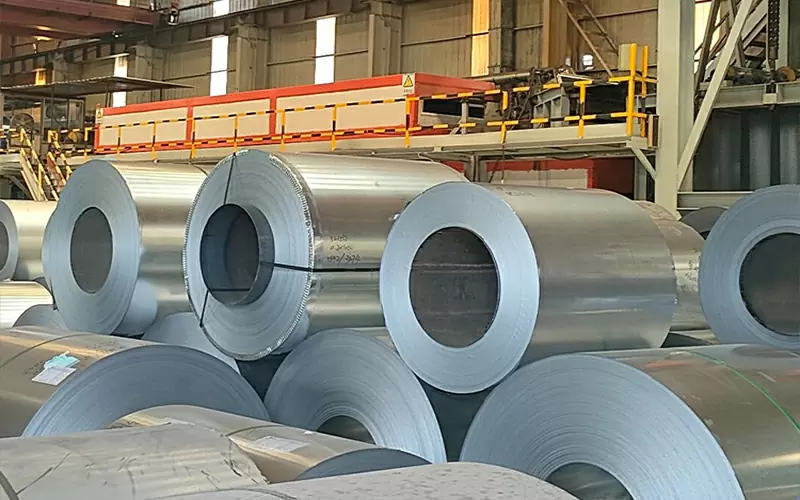 Titanium alloy coil