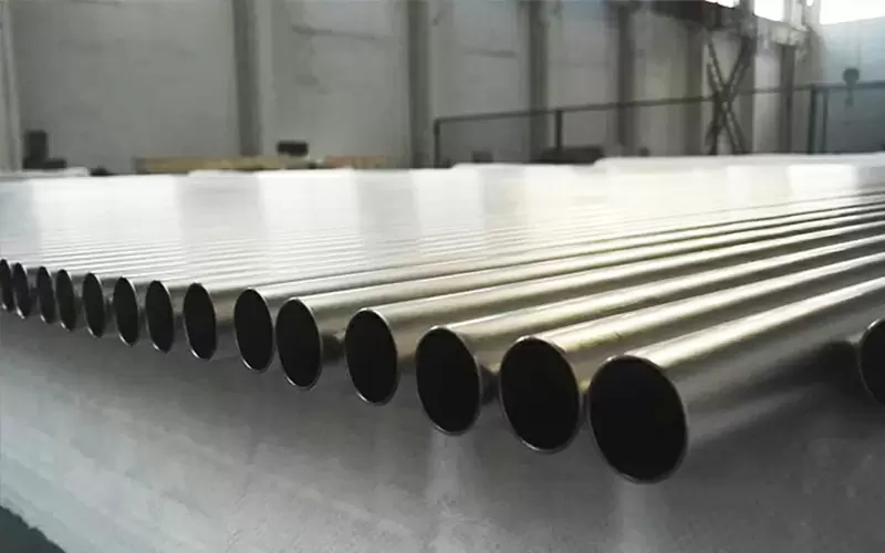 Titanium alloy pipe