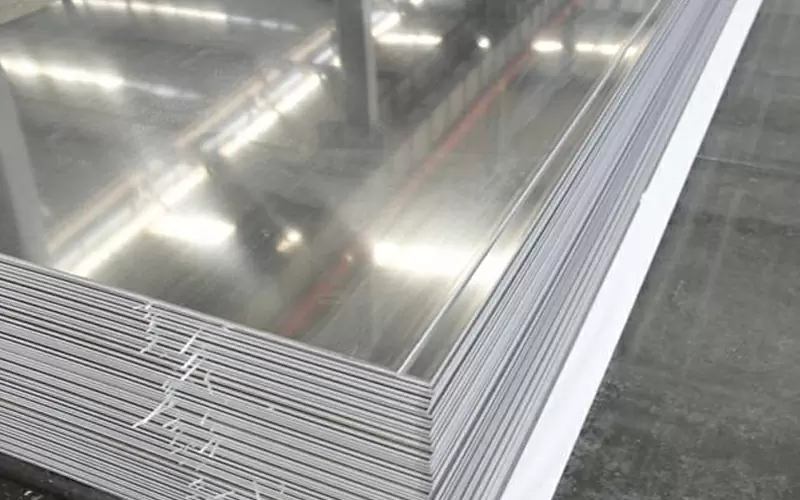 Aluminum plate