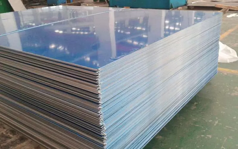 Aluminum plate