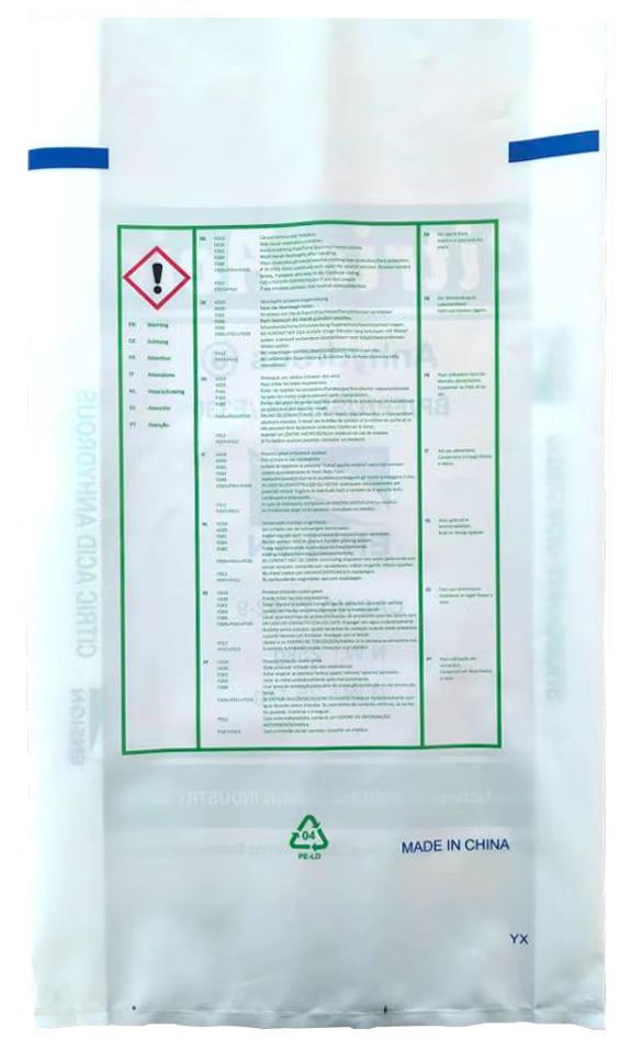 Citric Acid Anhydrous E330 Supplier Food Grade  