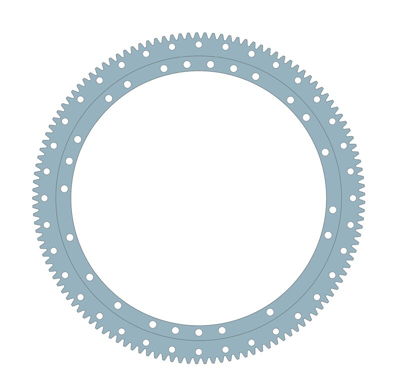 Ts75M crane slewing bearing 365834 366058 year 1991