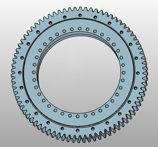 Drilling Rig BG28 BG24 slewing bearing slewing gear