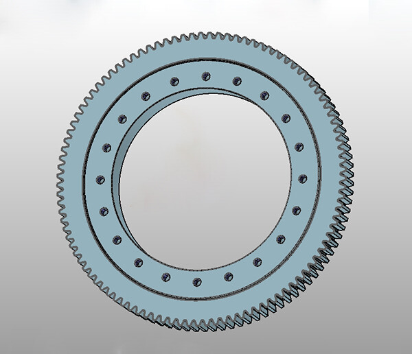 Kaydon MTE-324T Threaded hole slewing bearing