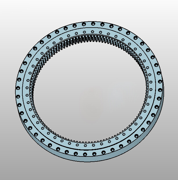 ZB2.40.1386.400-1SPPN  ISB double row ball slewing bearing 