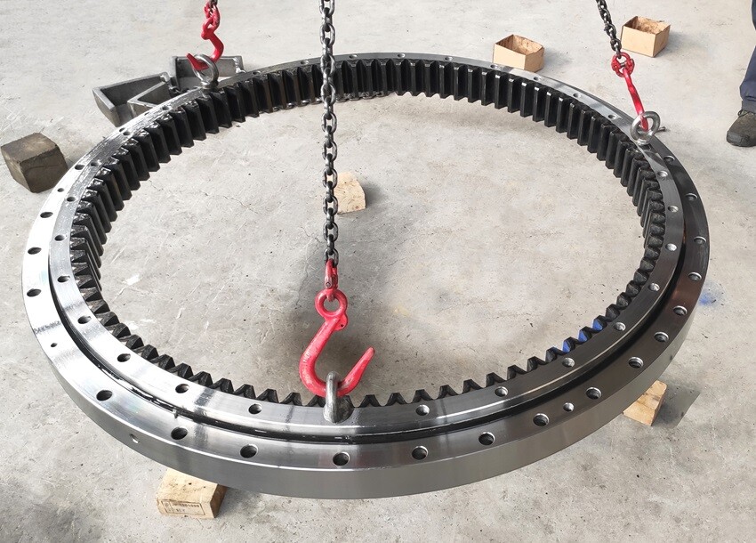 Jcb js160 17ton excavator slewing bearing