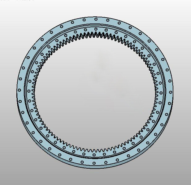 Zoomlion 50 ton JQZ50V Truck crane slewing bearing