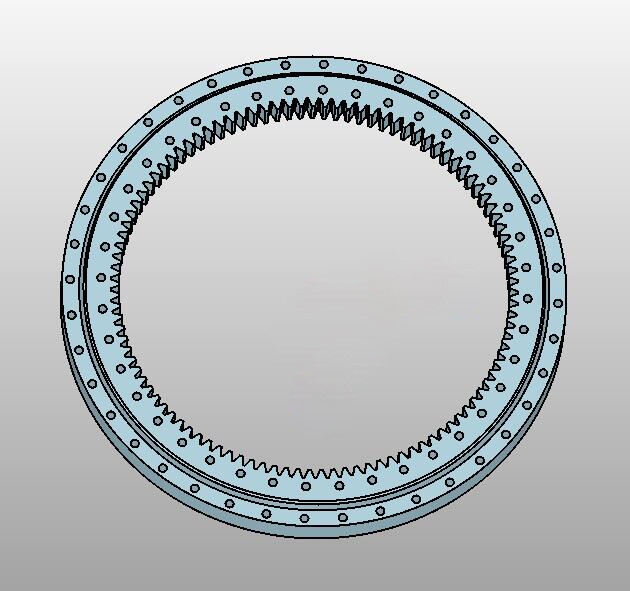Zoomlion 50 ton JQZ50V Truck crane slewing bearing