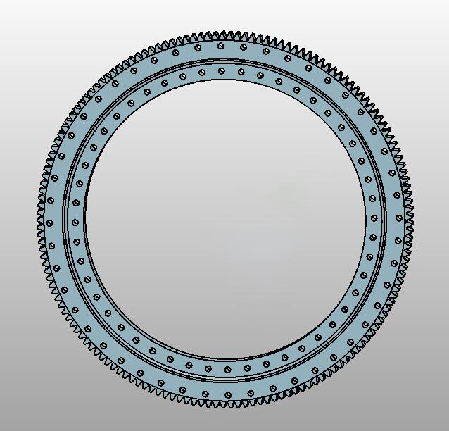 Potain MD 265 Tower Crane U-17399-45 Slewing Bearing