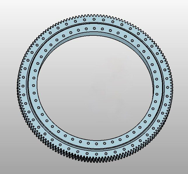 Potain MD 265 Tower Crane U-17399-45 Slewing Bearing