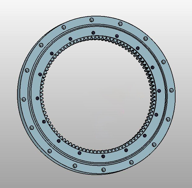 Takeuchi TB650s mini excavator slewing bearing slewing gear