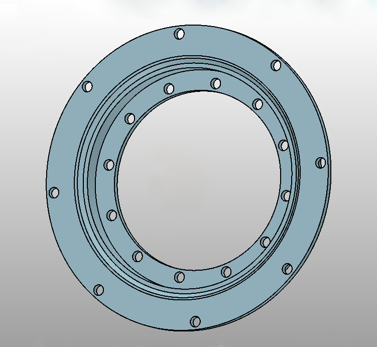 230.21.0475.013 light flange slewing bearing with limited clearance 