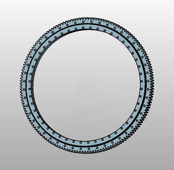011.40.2240.000.11.1502 double row big-small ball slewing bearing