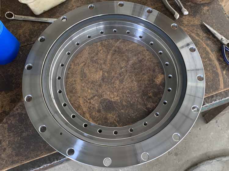 230.20.0400 Rothe erde flanged slewing bearing slewing ring non-geared