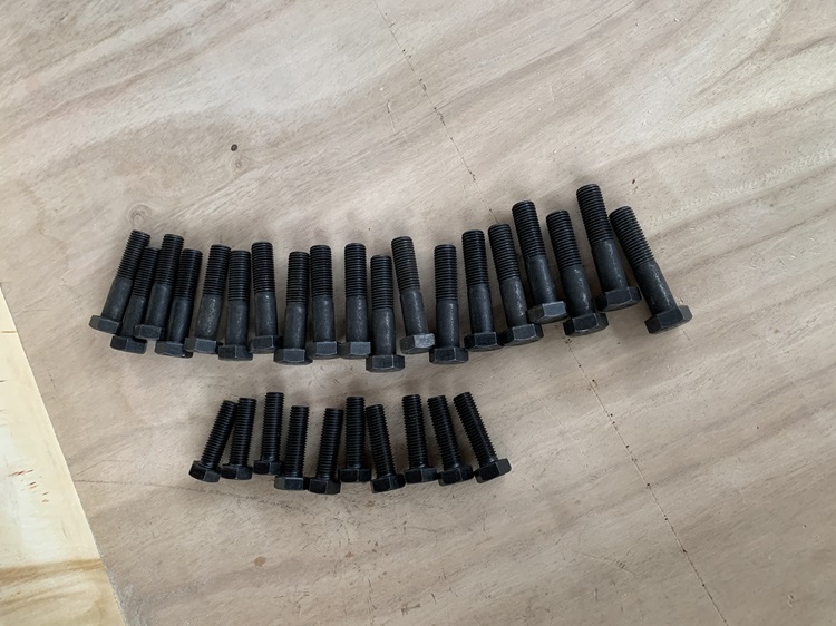 Slewing Bearing Bolts Grade 10.9 12.9 8.8 Imperial, American, Metric