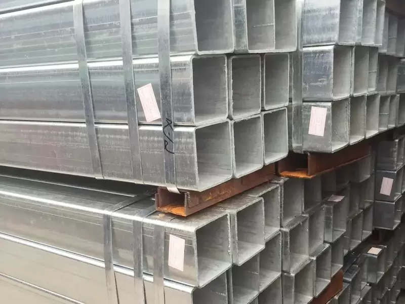 DX51D Tubo cuadrado galvanizado