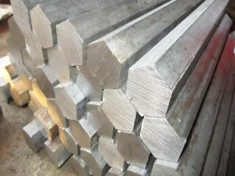 1060 Barra hexagonal de aluminio
