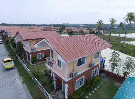 Corrugated board for roof