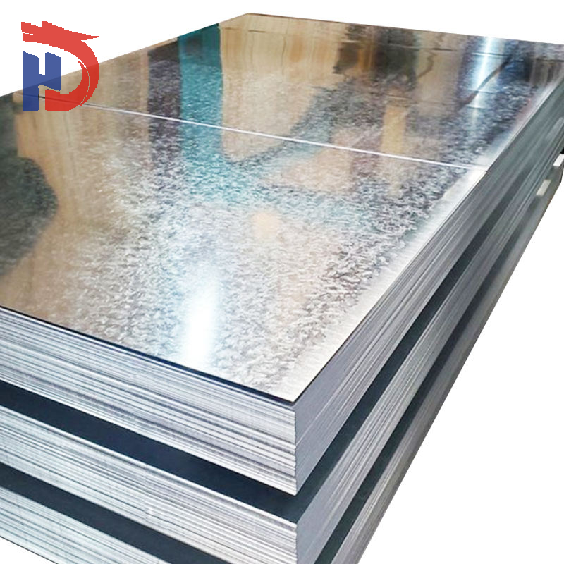 Galvanized aluminum plate