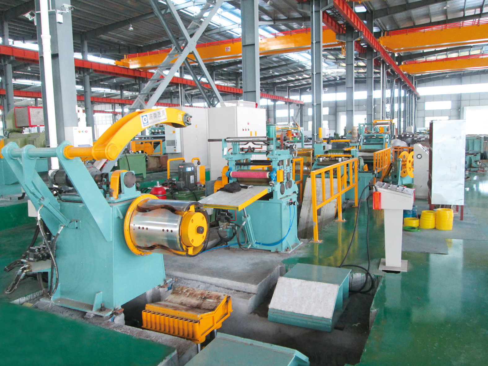 Línea de corte longitudinal RSL para material grueso