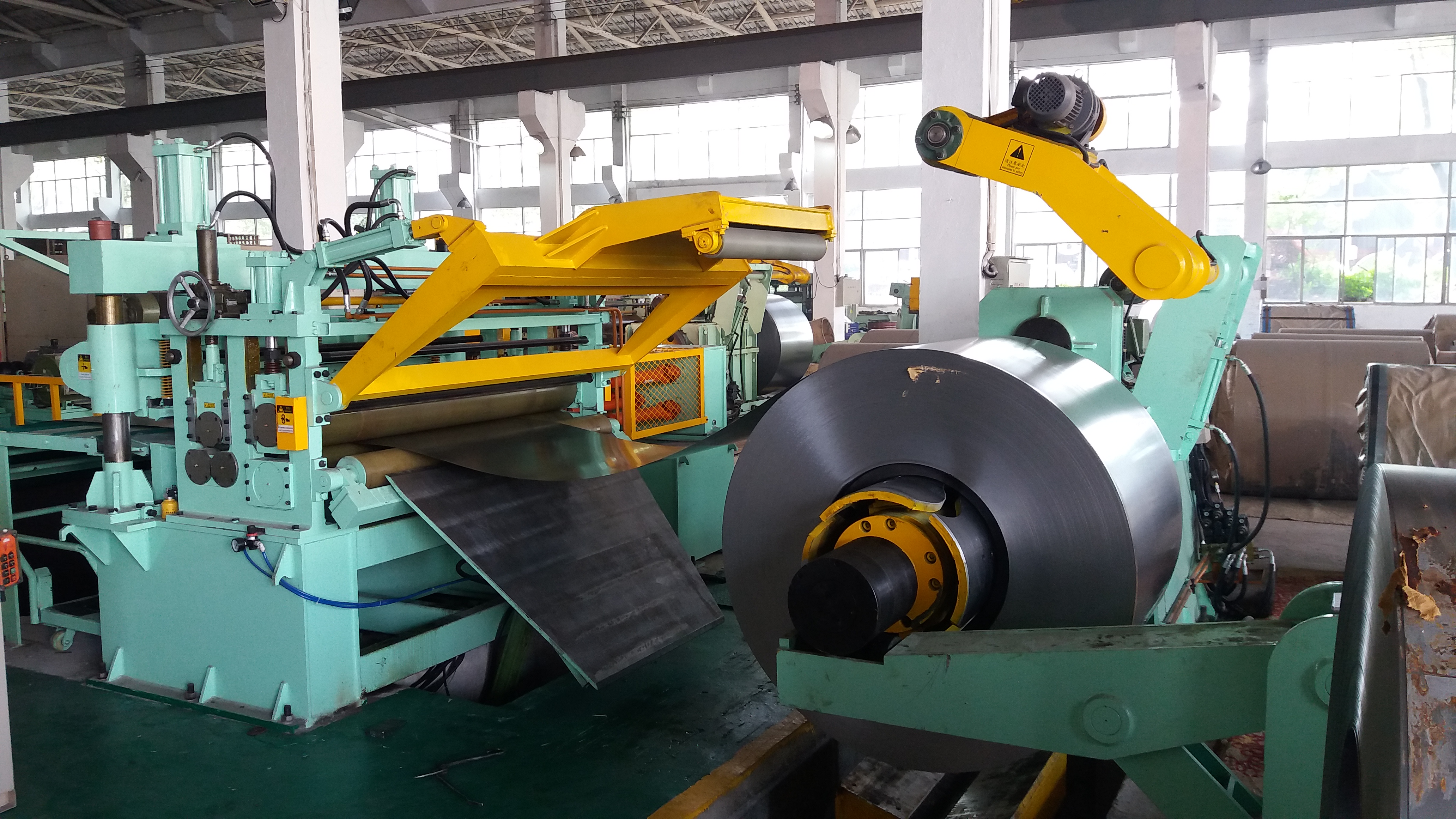 Línea de corte longitudinal RSL para material grueso