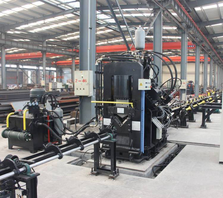 Máquina de marcado de corte y punzonado en ángulo CNC