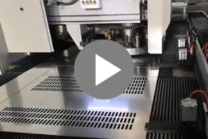 Punzonadora de torreta CNC servo totalmente eléctrica