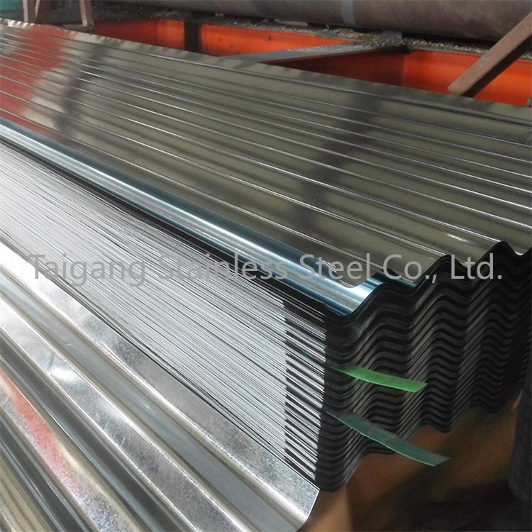 corrugated steel plate