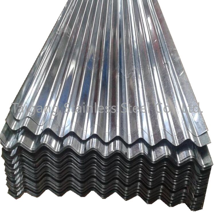 corrugated steel plate