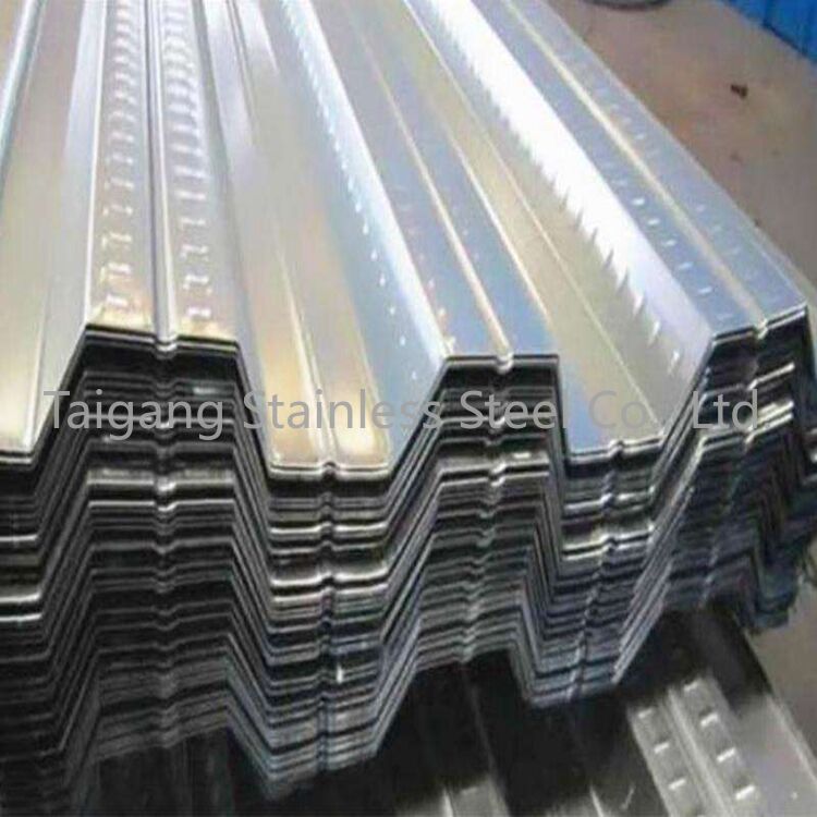 corrugated steel plate