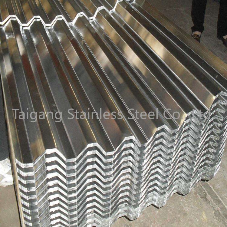 T shape corrugated steel plate