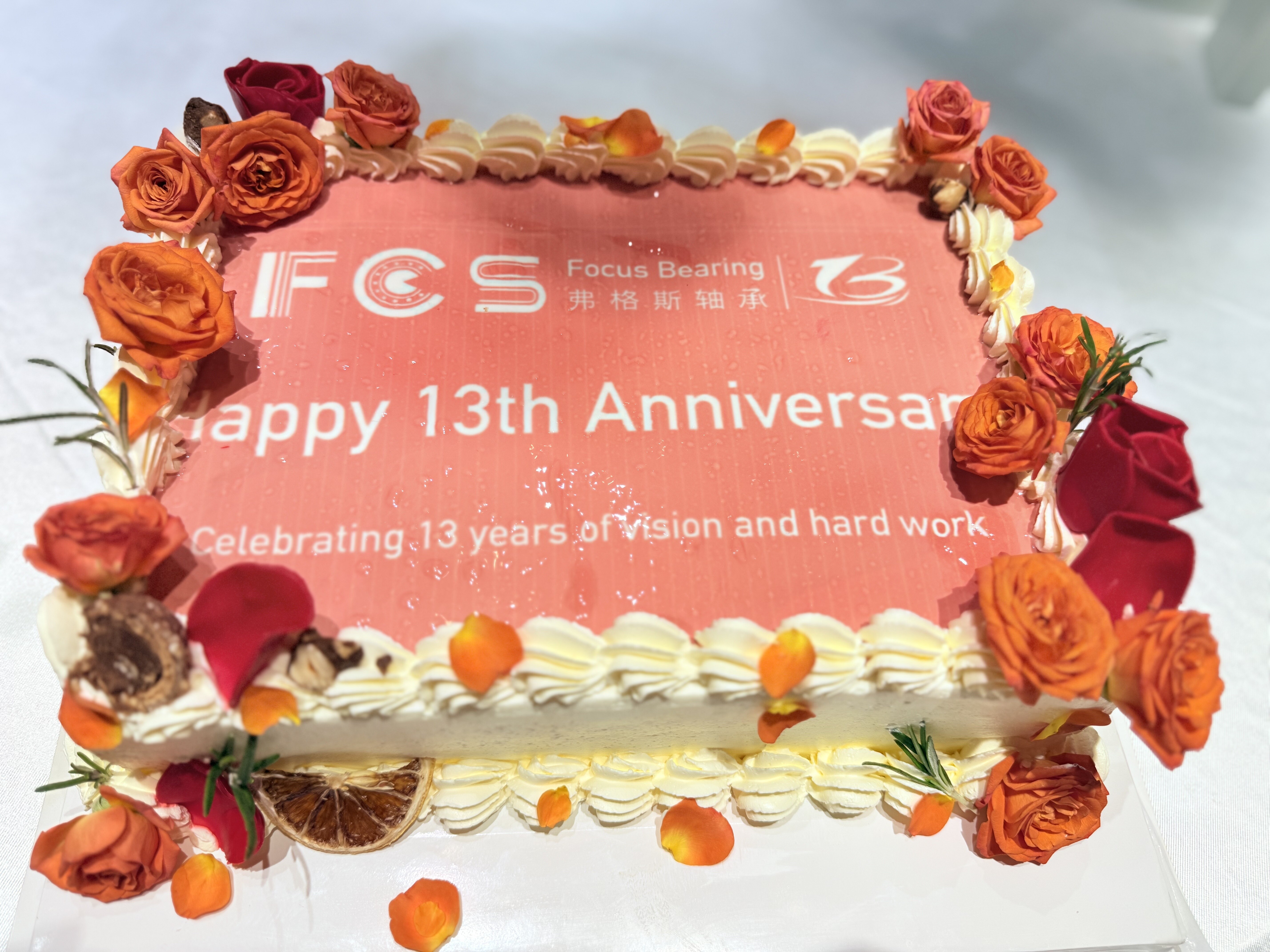 Happy 13th Anniversary to Jinan Focus Bearing Co., Ltd!