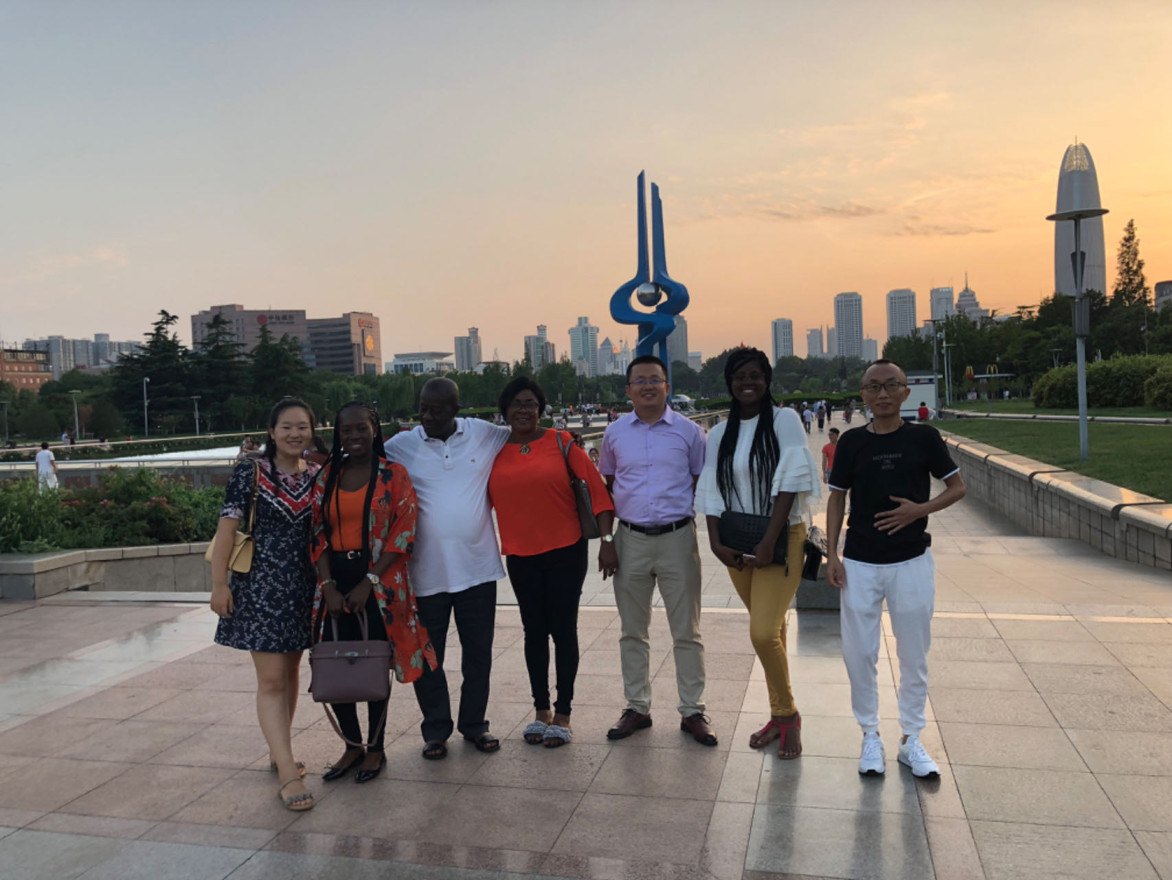 FOCUS BEARINGS hosted a group of African customers