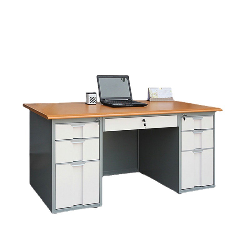 Steel staff desk