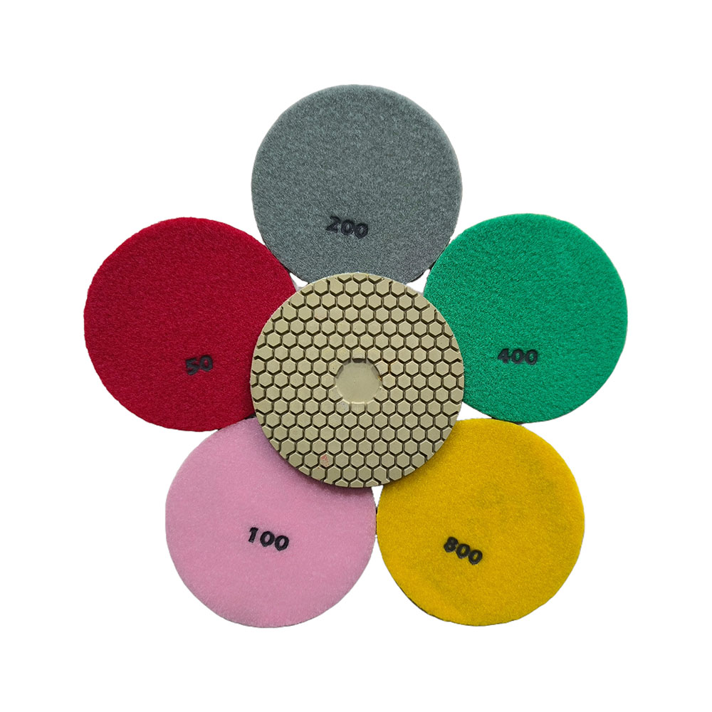 Edge polishing pad