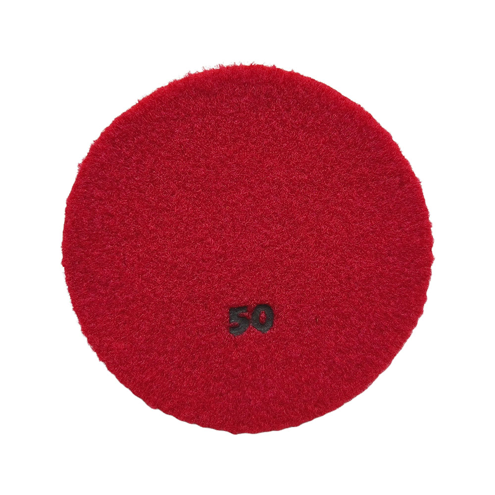 Edge polishing pad