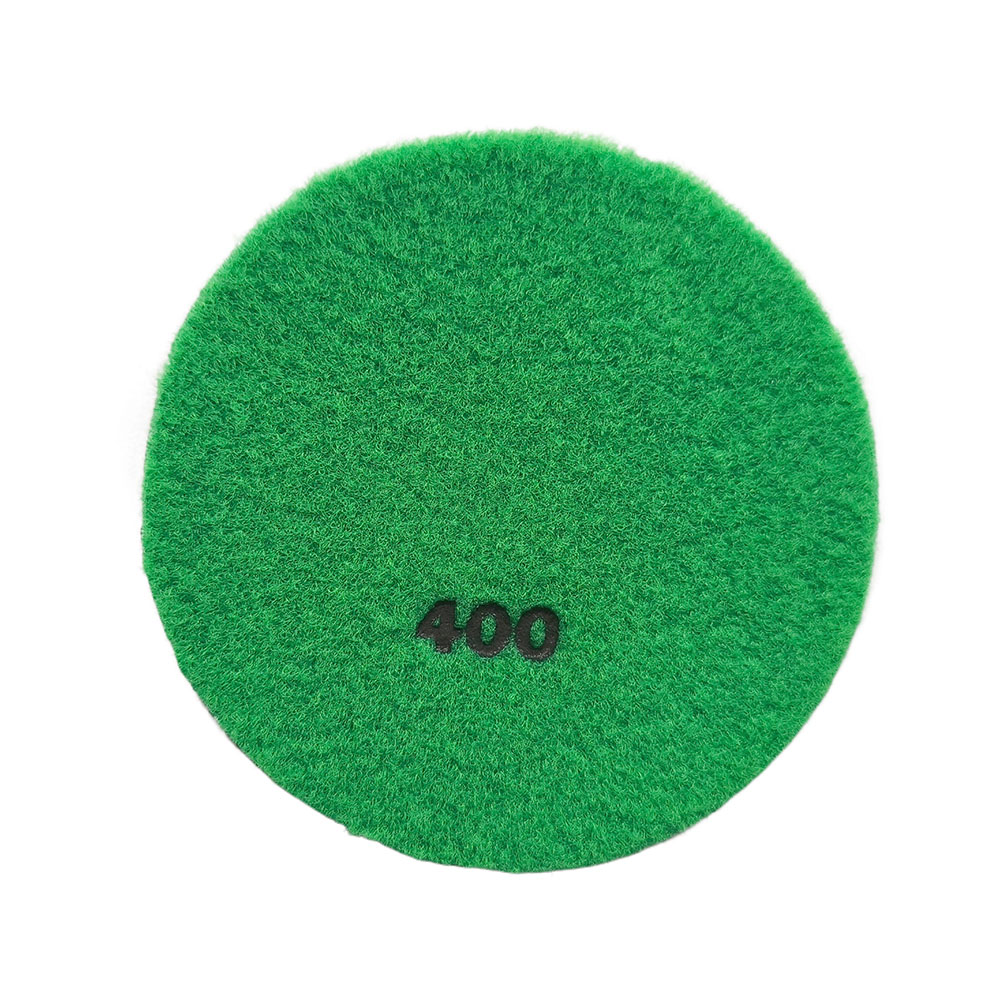 Edge polishing pad