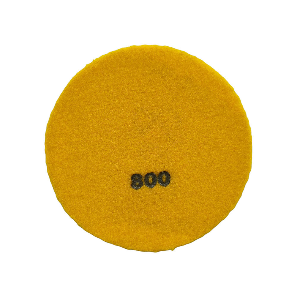 Edge polishing pad