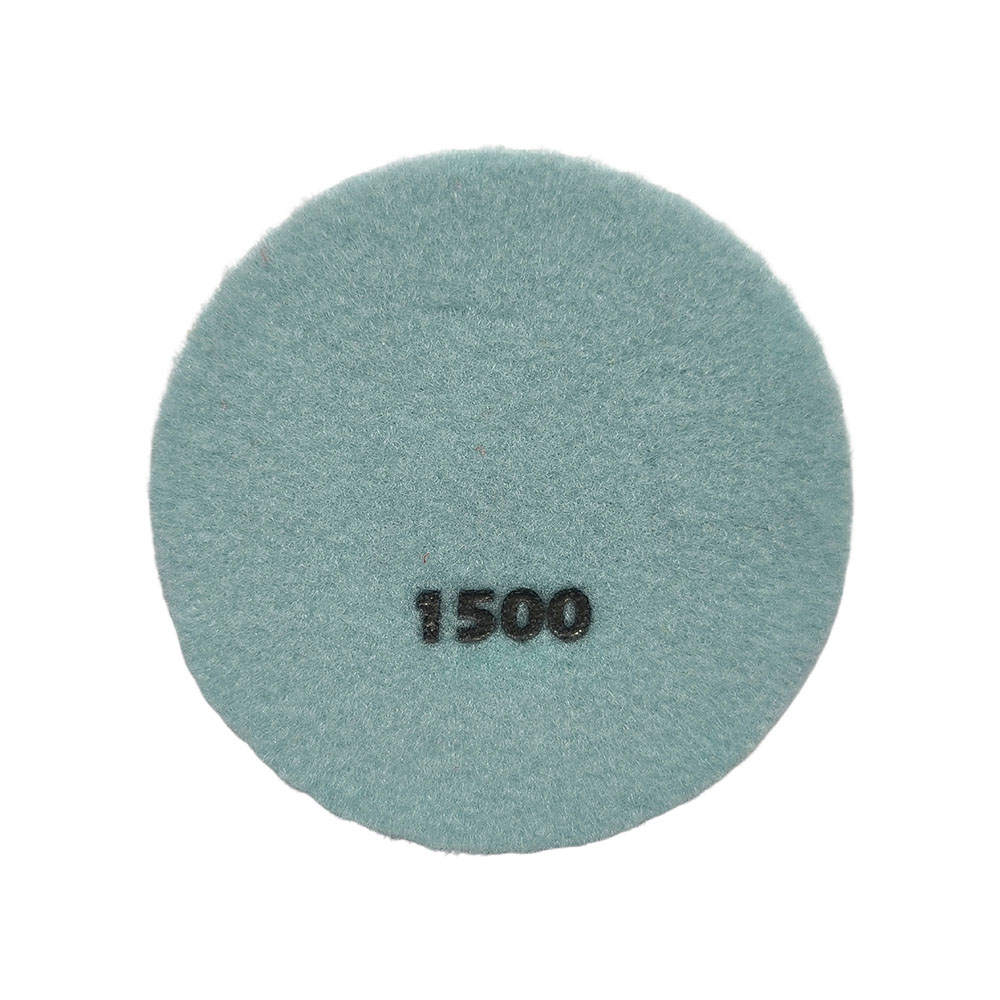 Edge polishing pad