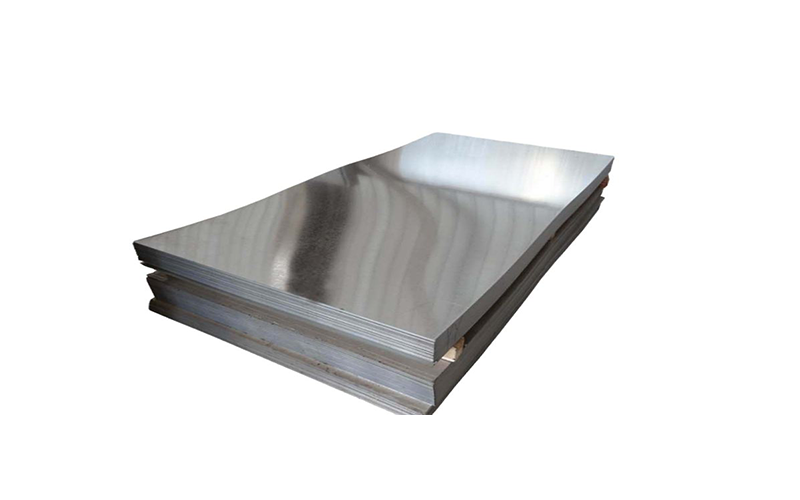 Galvanized plate