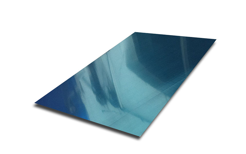 Colored steel plate