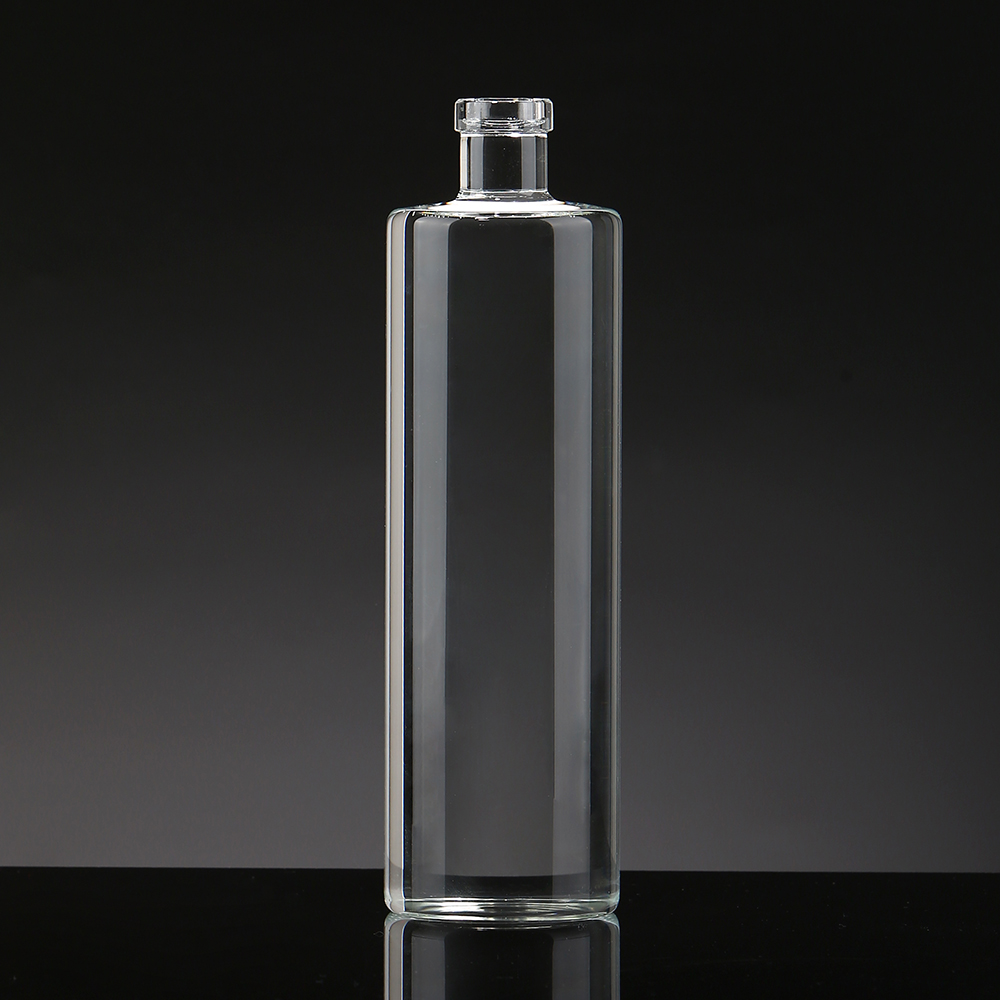 Cylindrical flask