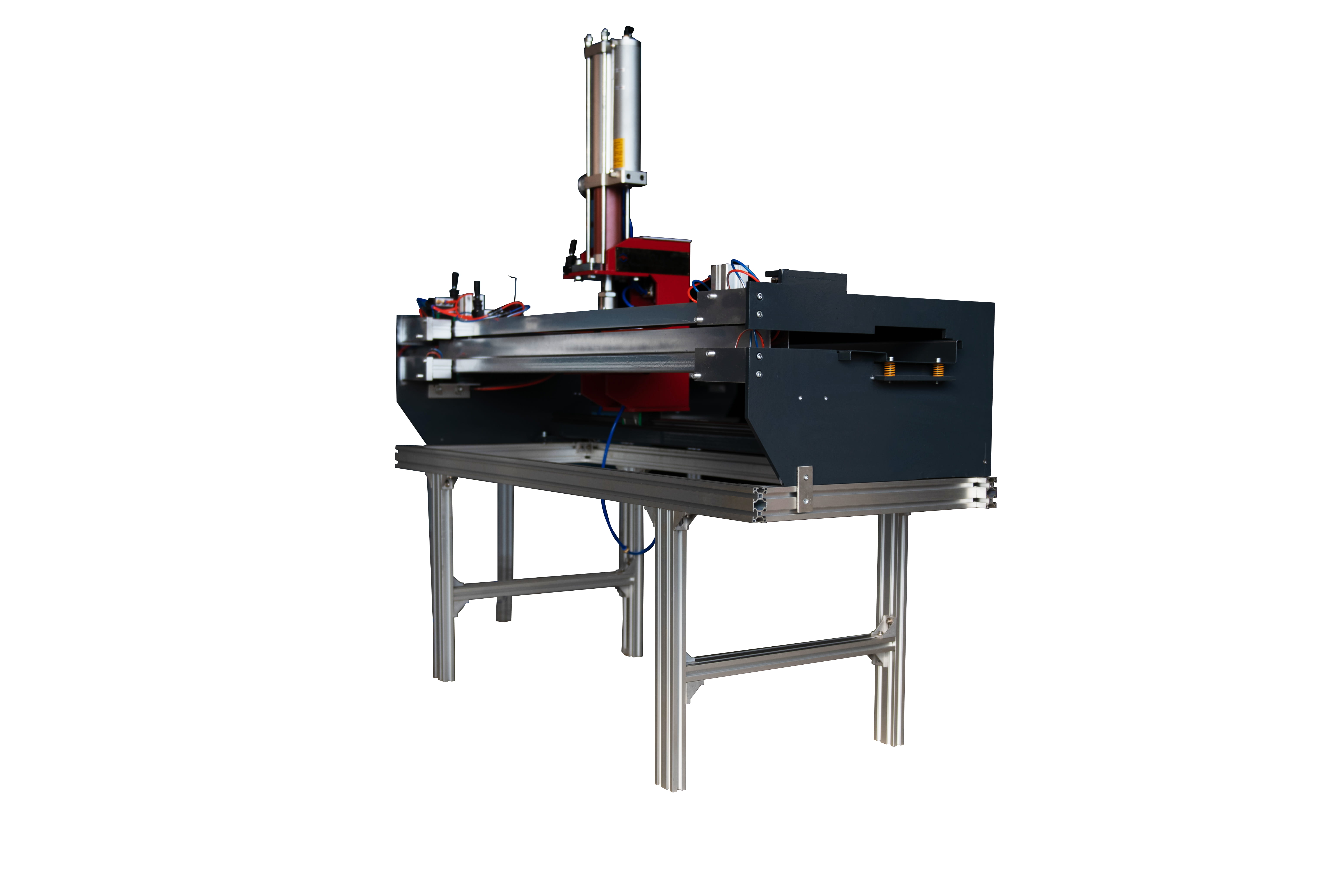 PVC PU Belt Phneumatic Finger Punch Machine